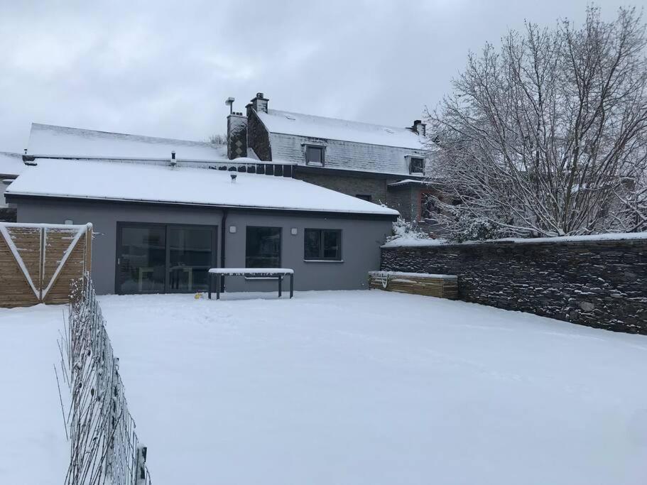 Maison En Plein Centre Avec Terrasse Et Jardin Vielsalm Exterior foto